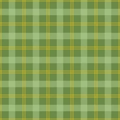 Behang Groen naadloos textielpatroon - geometrisch gestreept ontwerp. Vector geruite doek achtergrond © ExpressVectors