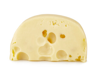 Cheese isolated on a white background