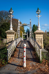 old bridge in the city (Hereford, near the cathedral)