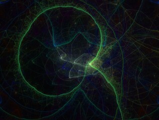 Imaginatory fractal abstract background Image