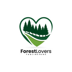 landscape lovers logo for company template