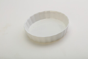 White proclean bowl for serving