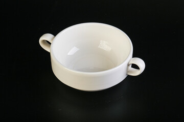 White proclean bowl for serving