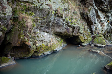 Big rocks and water