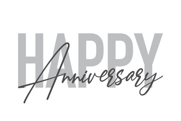 Modern, simple, minimal typographic design of a saying 