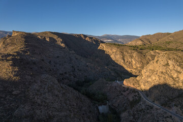 mountainous landscape in southern Spain