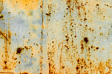 Metal texture with scratches and cracks which can be used as a background