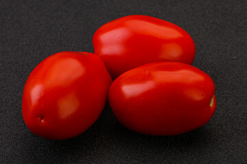 Red bright tasty tomato heap