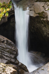 Obraz premium Cascata nel parco del Gran Paradiso. Vallone di Valeille, Cogne
