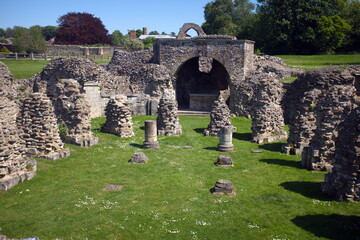 St Augustines Abbey Benedictine monastery in Canterbury Kent Southern England UK