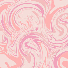 Pastel Pink Liquid Marble vector background. Feminine fluid abstract backdrop.