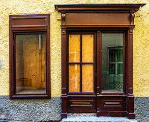 old store front in austria