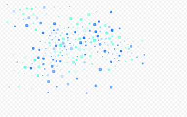 Blue Confetti Independence Vector Transparent