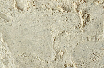 Hummus, chickpea and pumpkin seeds spread background and texture, top view