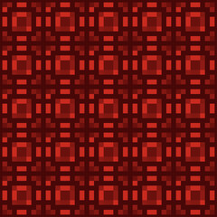 Abstract geometric pattern of squares. Seamless mosaic and tile. Vector illustration