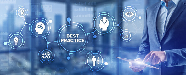 Best Practice Business Technology Internet successful business concept