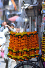 oranges on the market