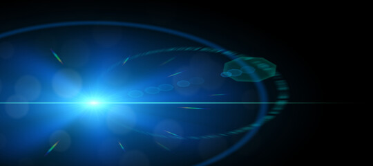 Abstract overlays background ,digital lens flare