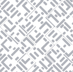 Abstract stylish seamless pattern. Geometric abstract background with diagonal lines. Stylish modern square ornamental wallpaper