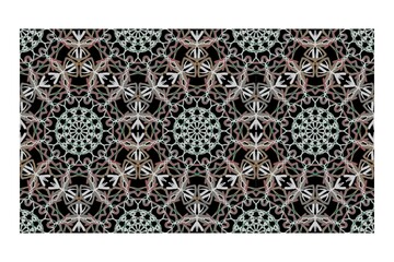 ethnic pattern seamless flower color oriental. seamless pattern. Design for fabric, curtain, background, carpet, wallpaper, clothing, wrapping, Batik, fabric, Vector illustration. pattern style.