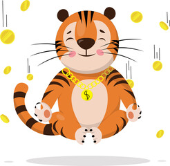 tiger and money