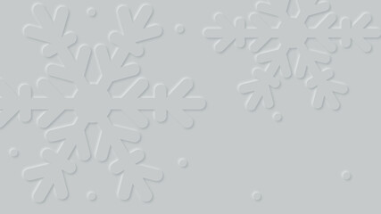 Vector design of abstract christmas background with snowflakes compozition.