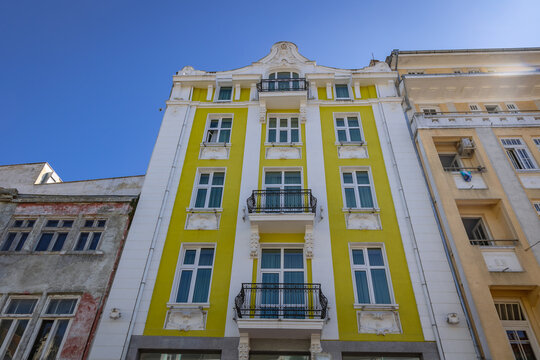 Townhouse On Knyaz Boris I Street In Old Town Of Varna City, Bulgaria