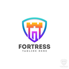 Fortress Logo Template
