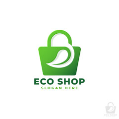 Eco Shop Logo Template