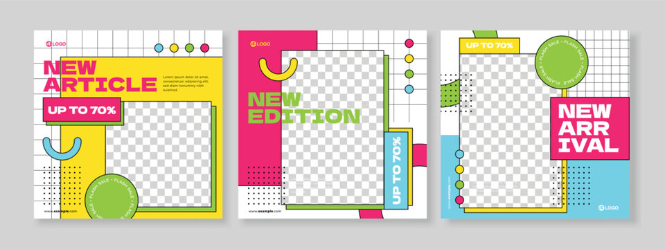 fashion banner social media template premium vector