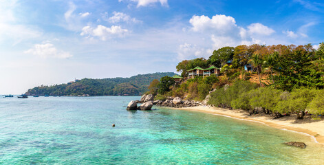 Fototapeta premium Freedom beach at Koh Tao island,