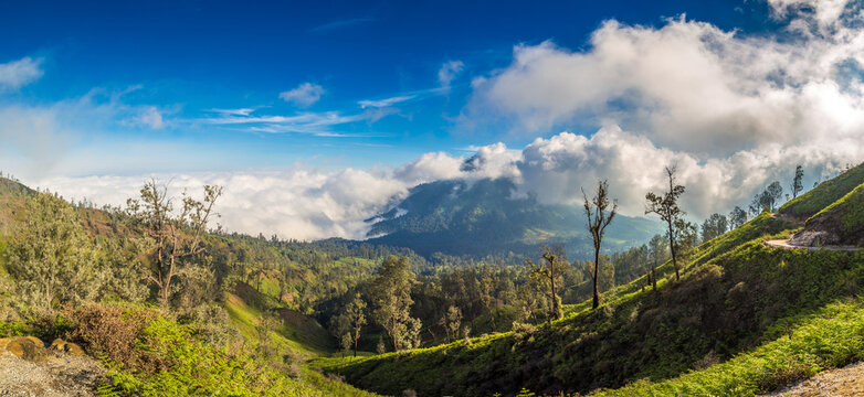East Java island, Indonesia
