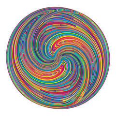 Fototapeta na wymiar 3D Spiral Design Element. Background vector image