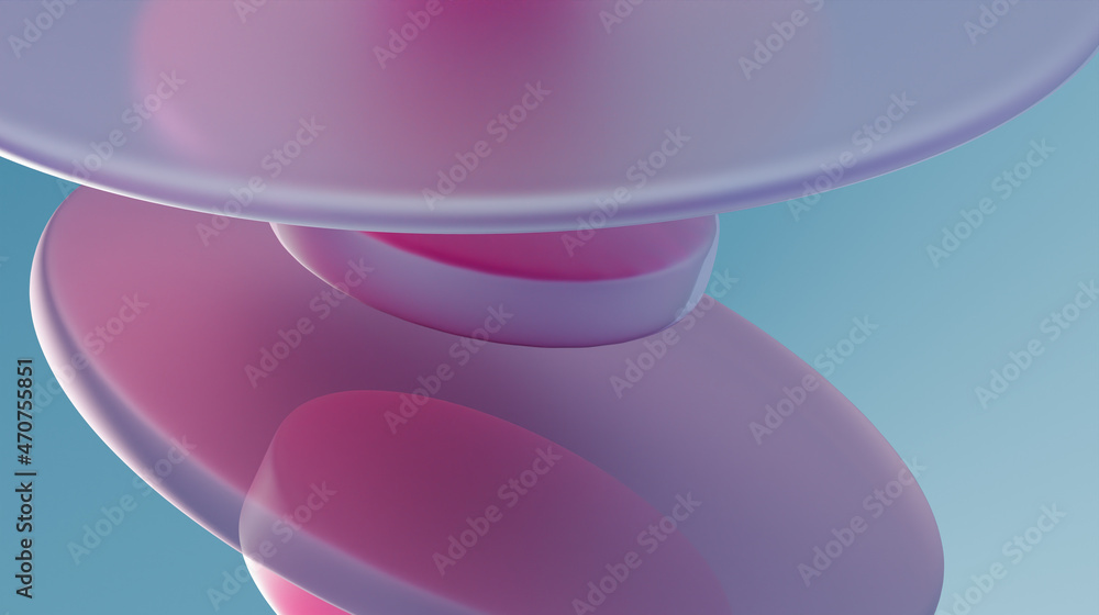 Poster abstract pink dynamic geometry circle shape backgroun