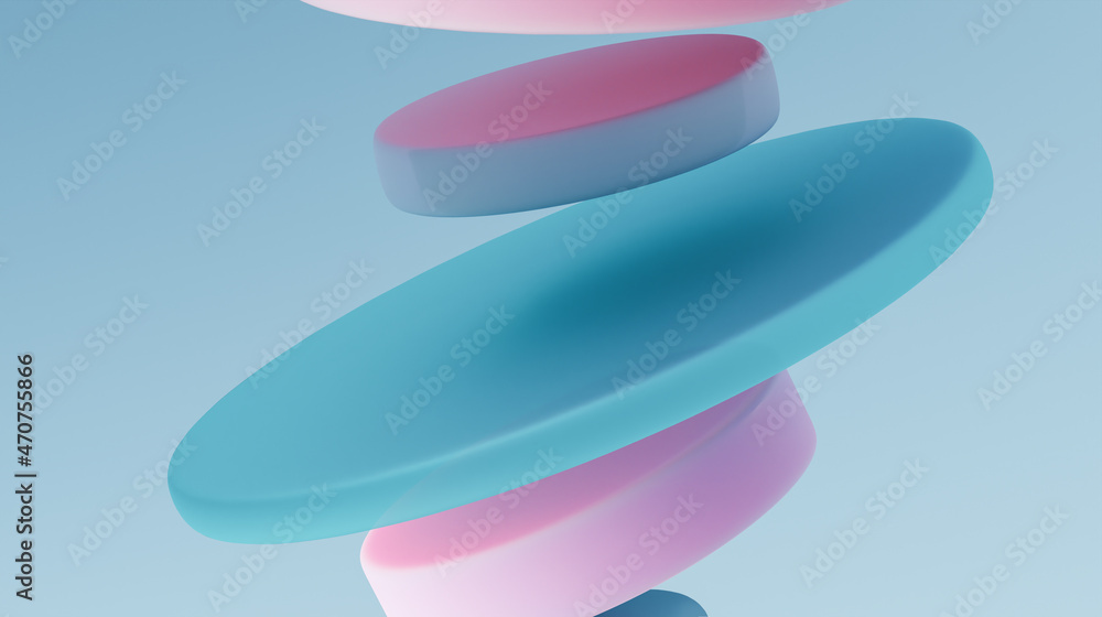 Poster abstract dynamic geometry circle shape backgroun