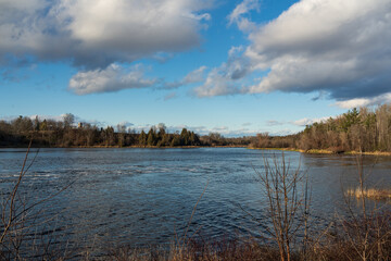 Waterfalls on the Mississippi River