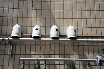 ガス機器のパイプ