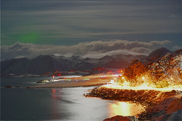 night landscape photo