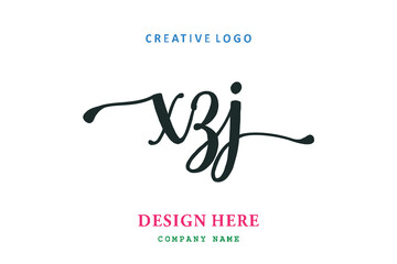 XZJ lettering logo is simple, easy to understand and authoritative