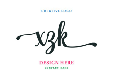 XZK lettering logo is simple, easy to understand and authoritative