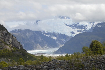 Fototapeta na wymiar Glaciar Exploradores Patagonia Chile