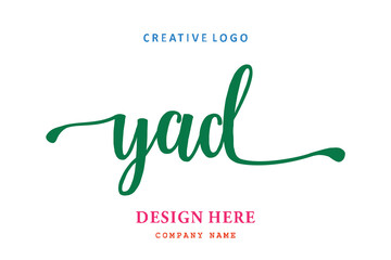 YAD lettering logo is simple, easy to understand and authoritative