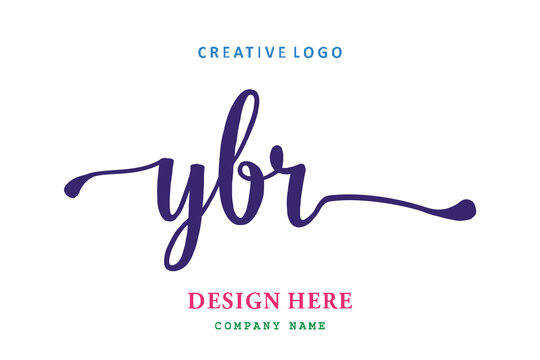 YBR lettering logo is simple, easy to understand and authoritative