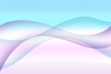 wave 3d abstract gradient background template
