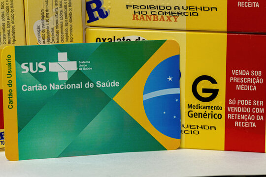 Cassilandia, Mato Grosso do Sul, Brazil - 11 20 2021: Boxes of escitalopram oxalate