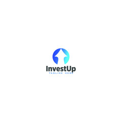 Logo for your company. Logo invest