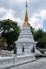 Within Wat Pan-Tao is a Buddhist temple in Chiang Mai province northern of Thailand.