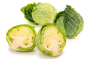 Fototapeta premium 西洋野菜のサボイキャベツ