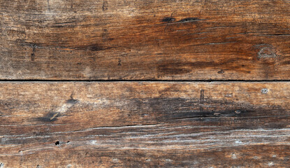 Background from old wooden boards with an interesting texture. Textured wood pattern.