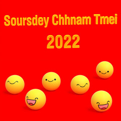 2022,"Soursdey Chhnam Tmei"means“happy new year”